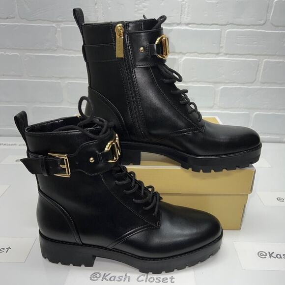 Michael kors boots Kincaid Lace up boots - Black - Picture 6 of 8